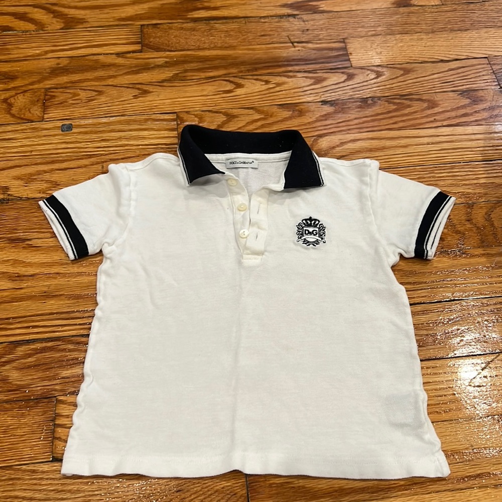 Dolce Gabbana toddler polo